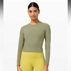 Lululemon all it takes long sleeve size 10